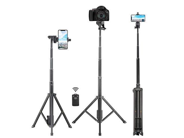 Selfie Stick Tripod 54 Extendable Selfie Stick with Phone Tripod Stand Wireless Remote for iPhone 12 11 Pro Max X 8 7 6 Galaxy Note 9 Android