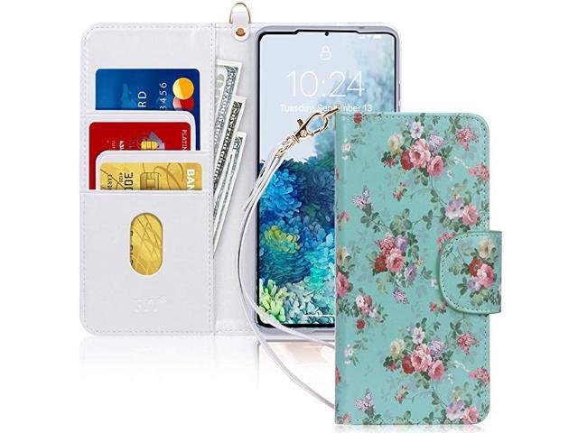 Case for Samsung Galaxy S20 5G 62 Kickstand Feature Luxury PU Leather Wallet Case Flip Folio Cover with Card Slots and Note Pockets for Galaxy S20