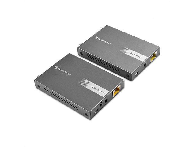 4K 60Hz HDMI Extender Balun with HDMI 20 and HDR Wall Mount 4K HDMI Over Ethernet Extender up to 164 Feet Support Local Monitor LoopOut
