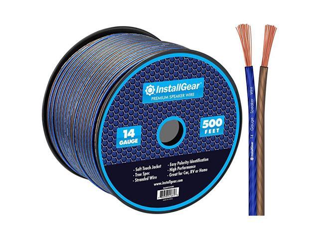 14 Gauge AWG 500ft Speaker Wire True Spec and Soft Touch Cable