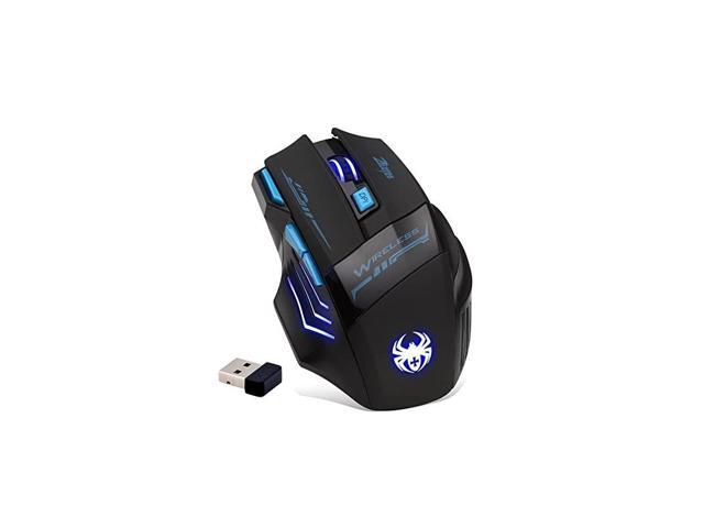 Professional Wireless Gaming Mouse 2400 DPI Adjustable 24GHz USB LED Portable Mobile Wireless Mouse Mice for Gamer PC MAC Laptop