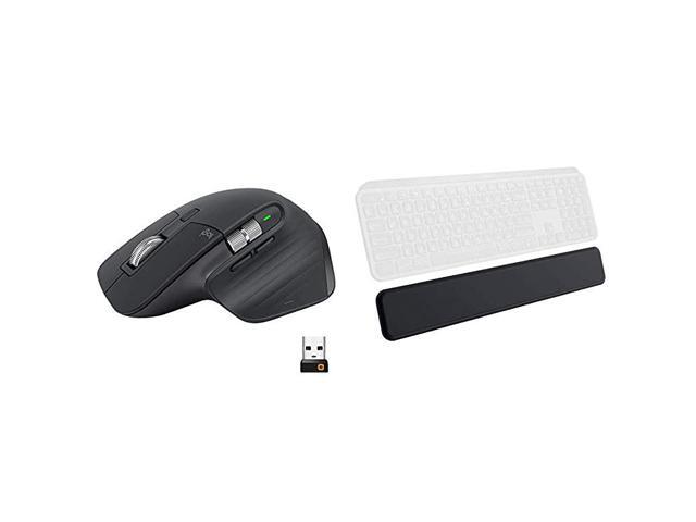 MX Master 3 Advanced Wireless Mouse Graphite Bundle with MX Palm Rest