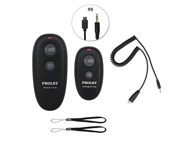 Wireless Shutter Remote Release Control for Fujifilm GFX 50S XPro2 XH1 XT2 XT1 XT10 XT20 XT100 XE2S XE2 XM1 XA3 XA2 XA1 XA10 X100F X100T X70 X30