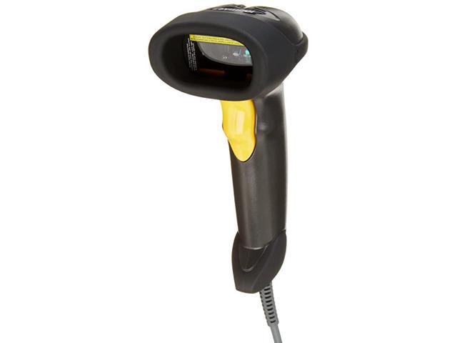 LS2208 General Purpose Handheld 1D BiDirectional Laser Barcode Scanner Black