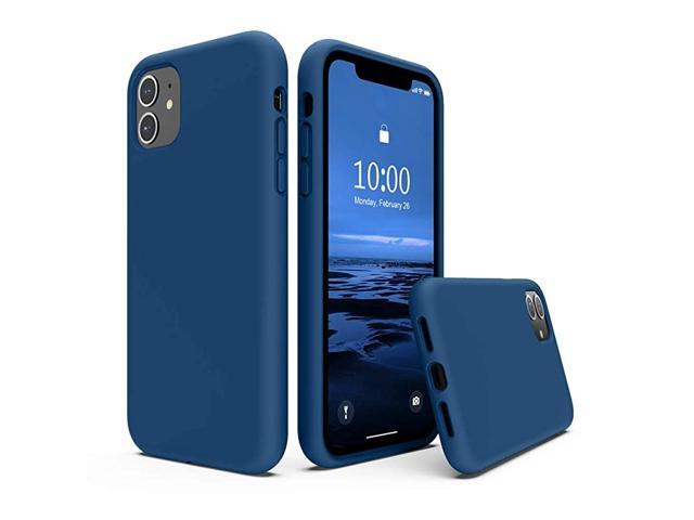Silicone Case Compatible with iPhone 11 Case 61 inches Liquid Silicone Full Body Thickening Design Phone Case with Microfiber Lining for 11 2019