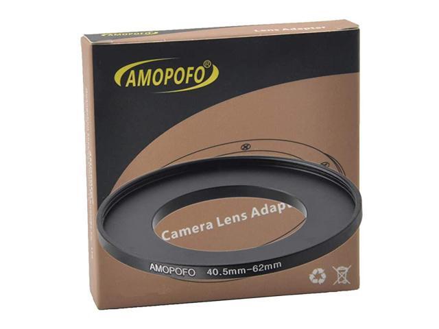 Step Up Ring Adapter 405mm to 62mm StepUp Lens Adapter Ring for Filters Made of CNC Machined Space Aluminum with Matte Black Electroplated Finish