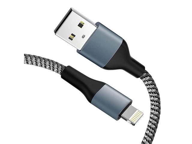 iPhone Charger MFi Certified 6FT Lightning Cable Premium Nylon Braided USB Fast Charging Cord Compatible with iPhone 1111 Pro11 Pro MaxXXSXRXS