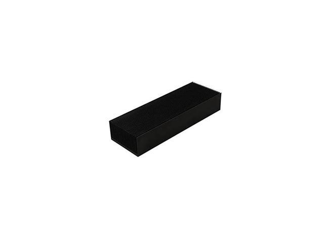 Aluminum Heatsink 271x271 x 141 inch 69 x 69 x 36mm Large Black Heat Sinks Cooling 27 Fin Radiator for Peltier PC Computer Led PCB
