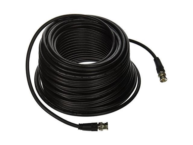 40032 75 Ohm BNC Cable Black 100 Feet 3048 Meters