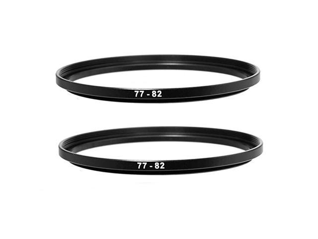 Packs 778MM StepUp Ring Adapter 77mm to 8mm Step Up Filter Ring 77mm Male 8mm Female Stepping Up Ring for DSLR Camera Lens and ND UV CPL Infrared