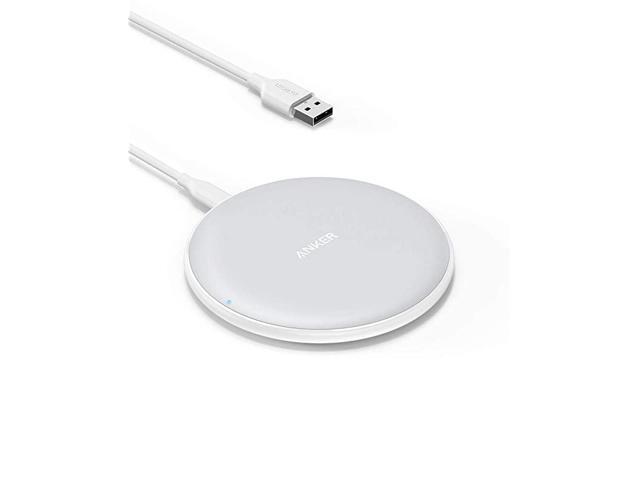 Wireless Charger PowerWave Pad QiCertified 10W Max for iPhone SE 2020 11 11 Pro 11 Pro Max AirPods Galaxy S20 S10 Note 10 9 No AC Adapter Not