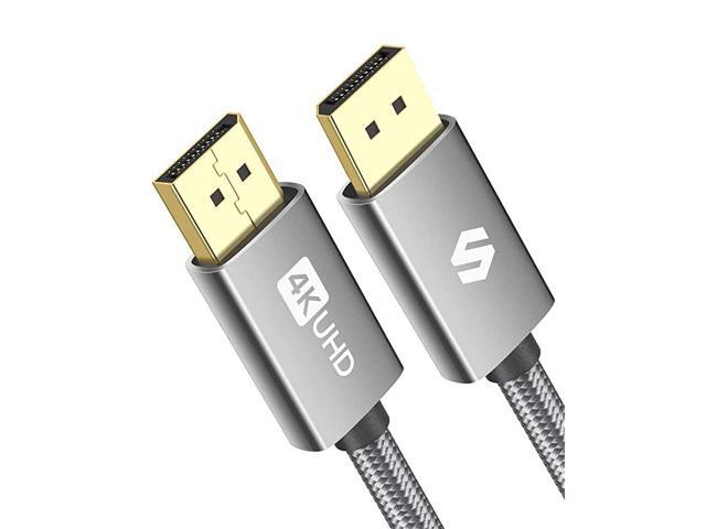 DisplayPort Cable DP Cable 66 ft 4K60Hz 2K165Hz 2K144Hz Braided Display Port Cable High Speed DisplayPort to DisplayPort Cable Compatible 3D