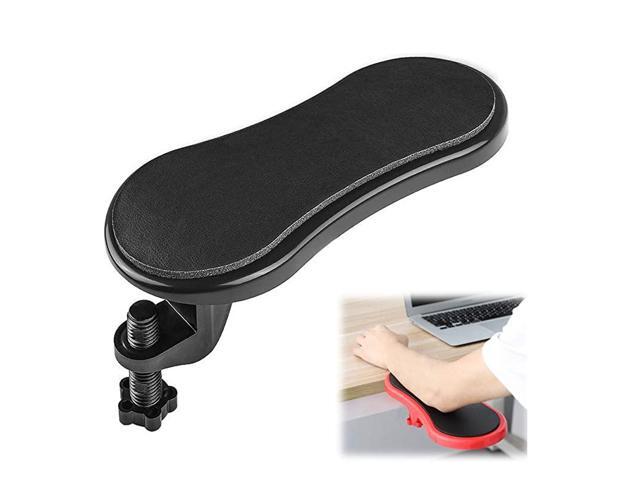 Computer Arm Rest for Desk Adjustable Arm Rest Support for Computer Desk Ergonomic Arm Rest Extender Rotating Mouse Pad Holder for Table Office