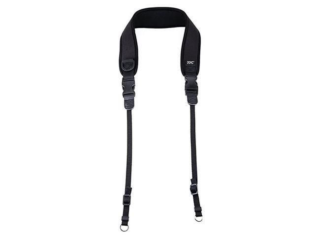 44ft Adjustable Neoprene Shoulder Neck Strap wQuick Release Buckle Clip for Camera Sony a9 a7III a7RIII a7SII A6500 A6300 A6000 Fujifilm X100F