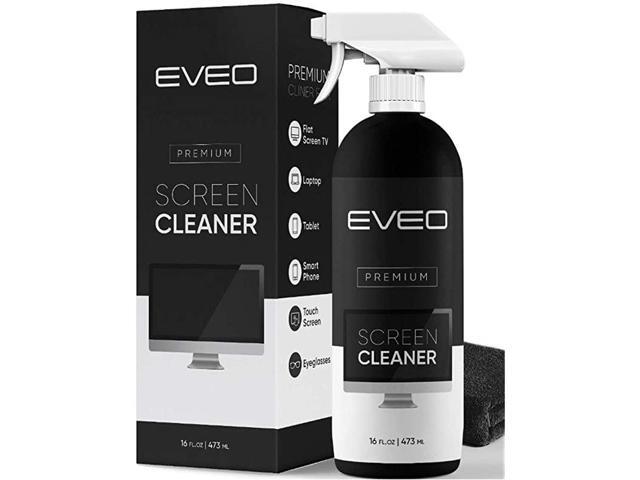 Cleaner Spray TV Cleaner Computer Cleaner Laptop Phone Ipad Computer Cleaning kit Electronic Cleaner Microfiber Cloth Included Large 16 Ounce Bottle