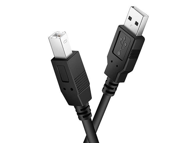 15Feet USB B MIDI Cable for Instruments USB 20 Type A to Type B Printer Cable Cord Compatible with Piano Midi Controller Midi Keyboard Audio