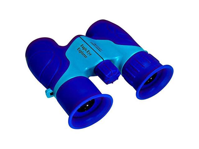 Proof Waterproof 8x21 Kids Binoculars Wrist Strap and Case Use for Bird Watching Learning Stargazing Hunting Hiking Sports Games Outdoor Adventure