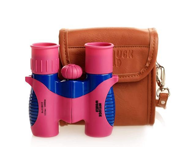 for Kids 8x21 HighResolution ShockProof Real Optics PuLeather Crossbody Bag for Bird Watching Outdoor Camping Hunting Hiking Star Gazing Best Gift