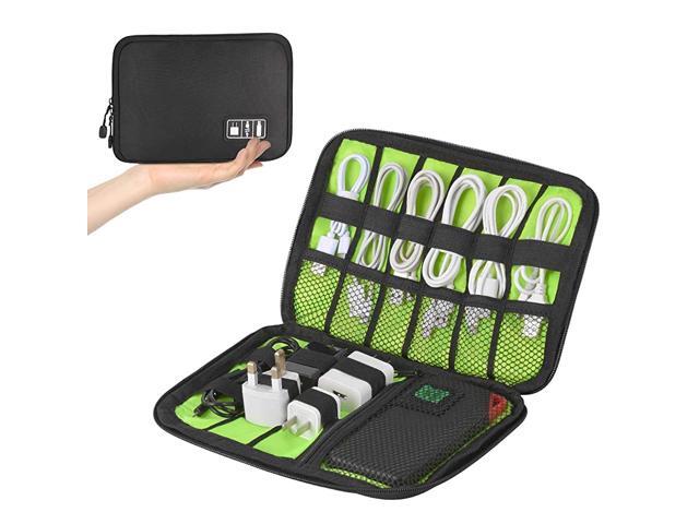 Electronic Cord Organizer Travel Cable Organizer Case Portable Electronics Accessories Pouch for Charging Cords