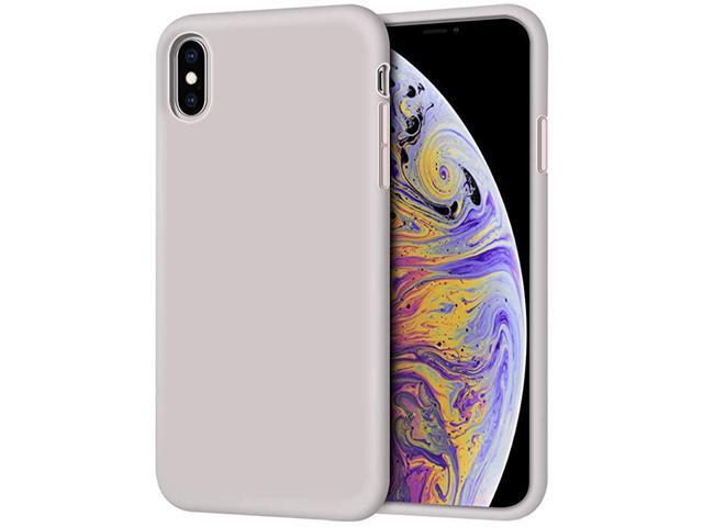 Case for iPhone Xs Max Case 65 inch 2018 Soft Silicone Gel Rubber Bumper Case AntiScratch Microfiber Lining Hard Shell Shockproof FullBody