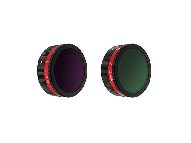 Variable ND 25 Stop 69 Stop 2 Pack VND Filters Compatible with Mavic Air