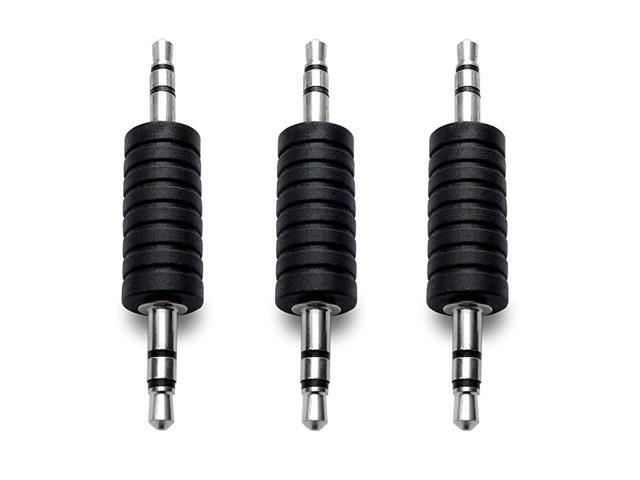 Male to Male Stereo Audio Connector 3 Pack