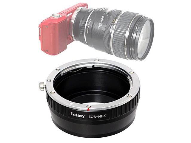 Manual Canon EF Lens to Sony EMount Adapter EF to EMount EFs Lense to E Mount fits Sony Alpha NEX5T NEX6 NEX7 a3000 a3500 a5000 a5100 a6000 a6100