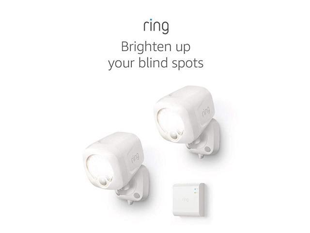 Smart Lighting Spotlight BatteryPowered Outdoor MotionSensor Security Light White Starter Kit 2pack