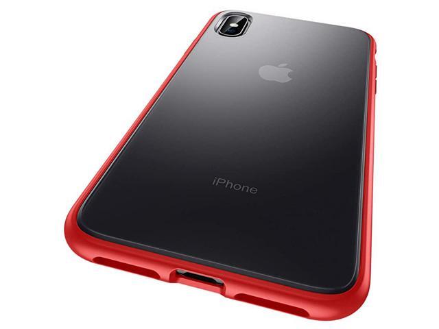Compatible with iPhone XXs Case Military Grade Drop Tested Translucent Matte PC with Soft Edges Shockproof Phone Case Designed for iPhone X Xs