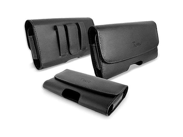 Samsung Galaxy S20S20PlusS20 Ultra Leather Case by Leather Holster Pouch Case with Magnetic Closure Belt Clip Belt Loops Premium Quality for