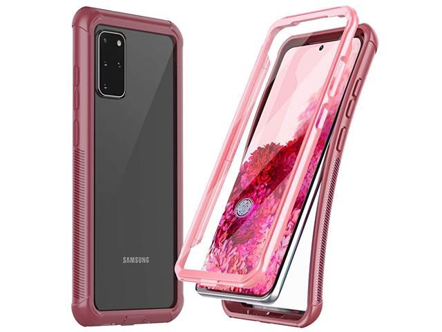 for Samsung Galaxy S20 Plus Case Builtin Screen Protector Full Body Heavy Duty Shockproof Case Support Wireless Charging for Samsung Galaxy S20