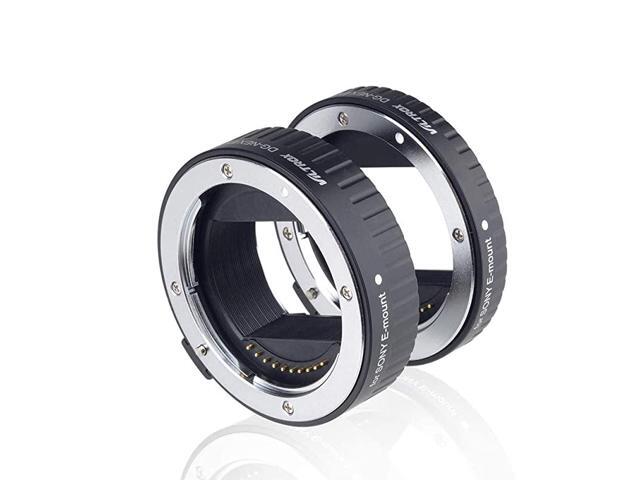 DGNEX Metal Mount Auto Focus AF Macro Extension Tube Ring Set 10mm16mm for Sony E Mount Mirrorless Camera A9 A7RIII A7RII A7III A7II A7R A7 A6300