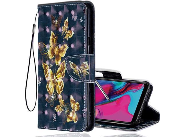 Galaxy A10E Wallet Case3D Style TPUPU Leather Case with KickstandMultiFunction Flip Phone Case Cove Skin for Samsung Galaxy A10E 2019 Release