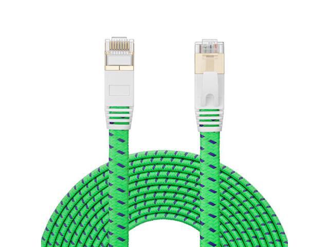 Cat 7 Outdoor Ethernet Cable 50 ft CAT 7 Heavy Duty Double Shielded Ethernet Patch Cable Waterproof Ethernet Cable for Ethernet Switch IP Camera