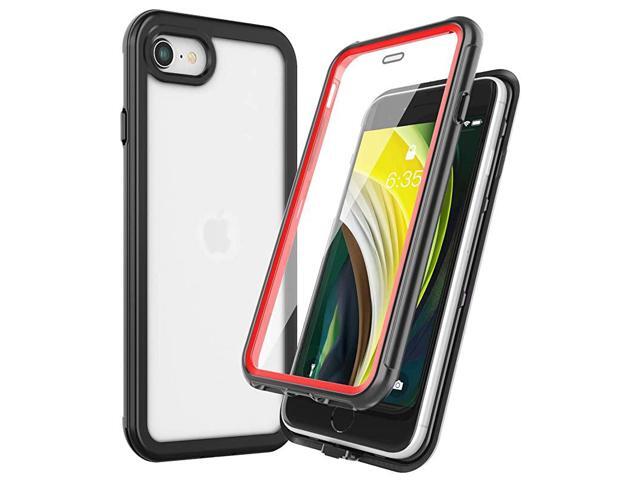 for iPhone SE 2020 CaseiPhone 8 iPhone 7 CaseMatte Clear FullBody with Builtin Screen Protector Shockproof Protective Case for iPhone SE 2020iPhone