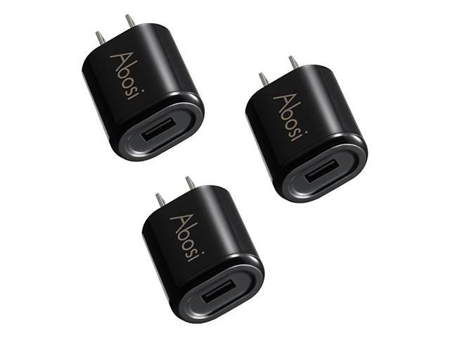 Wall Charger 3 Pack 5V 1A UL Certified Universal Power Adapter USB 1 Port Home Wall Charger Plug Compatible with iPhone Samsung and More Device UL