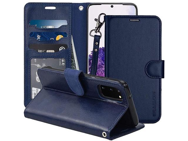 Case for Samsung Galaxy S20 casePremium PU Leather Wallet Flip Protective Phone Case Cover wCard Slots Kickstand Feature for Galaxy S20 5G 62 inch