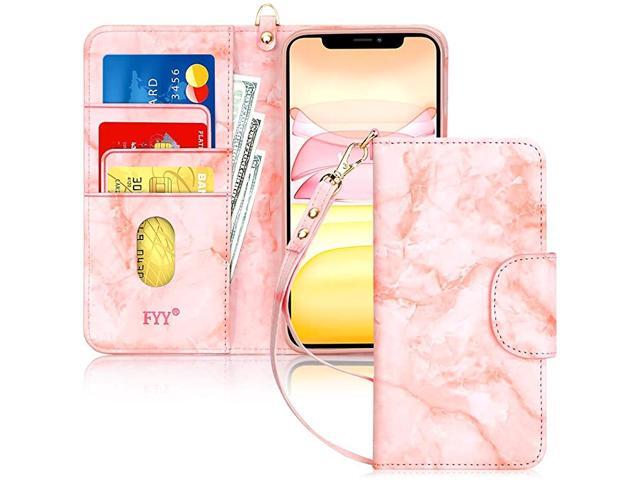 Case for iPhone 11 61 Kickstand Feature Luxury PU Leather Wallet Case Flip Folio Cover with Card Slots and Note Pockets for Apple iPhone 11 61 inch