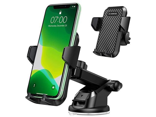 Universal Car Phone MountPatent Safety CertsUpgraded Handsfree Stand Dash Windshield Air Vent Phone Holder for Car Compatible iPhone 11 Pro Xs Max