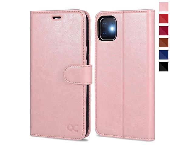 iPhone 11 Case iPhone 11 Wallet Case with Card Holder PU Leather Flip Case with Kickstand and Magnetic Closure TPU Shockproof Interior Protective