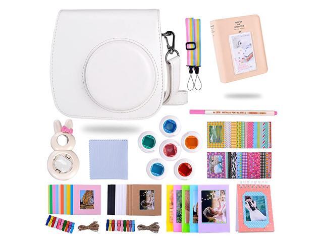 Instant Mini 9 Camera Accessories Bundle Compatible for Fujifilm Mini 9Mini 8+Mini 8 Camera Includes Mini 9 CaseAlbumSelfie LensFiltersWall Hang