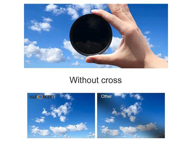 86mm Fader ND Filter Neutral Density Variable Filter ND2 to ND32 for Camera Lens NO X SpotNanotecUltraSlimWeatherSealed