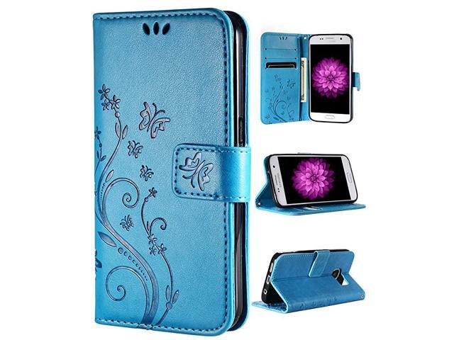 Case Compatible with Samsung Galaxy S751inchReleased in 2016Wallet Case for Women and Girls with Card HolderFlip PU Leather CaseKickstand Embossed