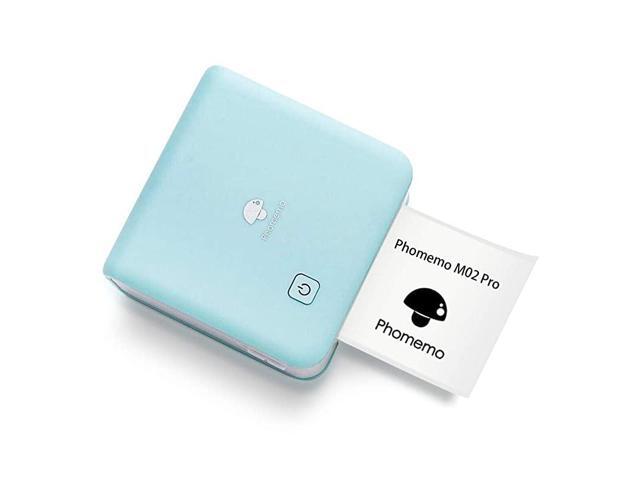300dpi Mini Photo Printer M02 Pro Pocker Thermal Bluetooth PrinterCompatible with iOS and Android for Photo Printing Bullet Journal DIY Cards List