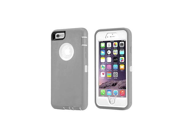 Case Compatible for iPhone 8 iPhone 7 Heavy Duty with Kickstand Builtin Screen Protector Tough 4 in1 Rugged Shorkproof Cover for Apple iPhone 7