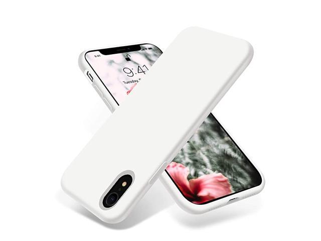 for iPhone XR CaseSilky and Soft Touch Series Premium Soft Silicone Rubber FullBody Protective Bumper Case Compatible with Apple iPhone XR 61 inch