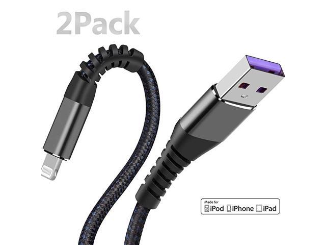 iPhone Charger 6ft for Apple MFi Certified Lightning Cable Extra Long 6 Foot Charger Cable Fast iPhone USB Cord for iPhone 1111Pro11Max XXSXRXS