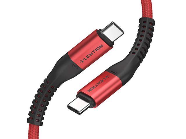 USB C to USB C Cable 66ft 100W Type C 20V5A Fast Charging Braided Cord Compatible 20202016 MacBook Pro New iPad ProMac AirSurface Samsung Galaxy