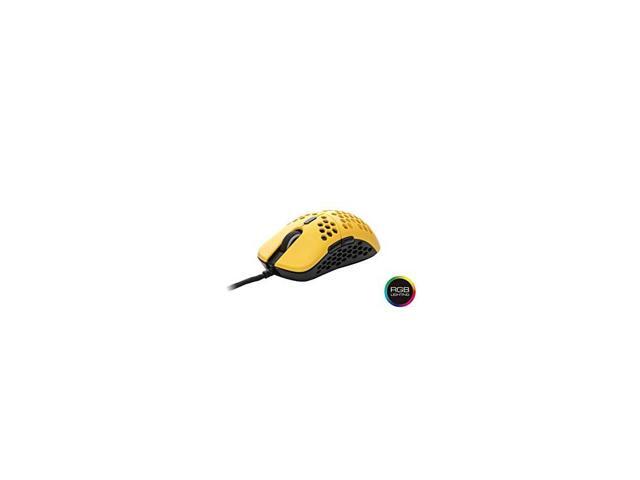 Mira S Ultra Lightweight Honeycomb Shell Wired RGB Gaming Mouse Up to 12 000 cpi 6 Buttons 61g Only MiraS Bumblebee
