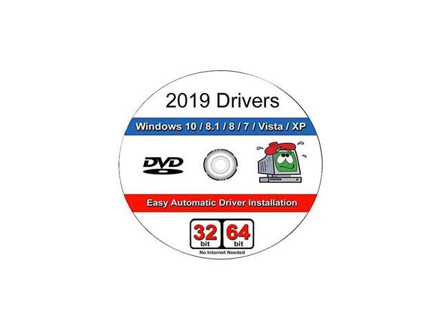 2019 Driver DVD Software For 10 81 8 7 Vista XP in 3264 bit For Most PCsLaptops Acer Dell HP IBM Gateway Toshiba Lenovo Asus EMachines and Much More